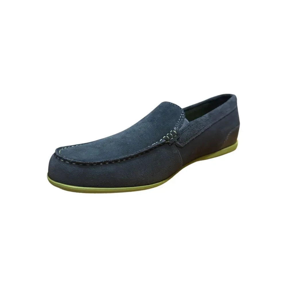 Rockport Malcom Venetian Dark Grey/Green Loafer Men’s Size 7.5M